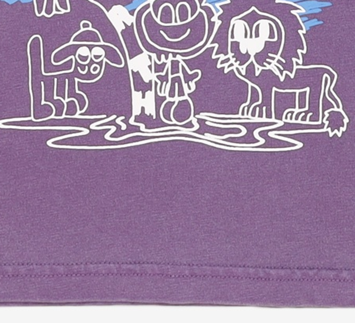팀코믹스(TIMCOMIX) [CROP] TIM ANIMAL TREE SS PG DARK PURPLE OWS