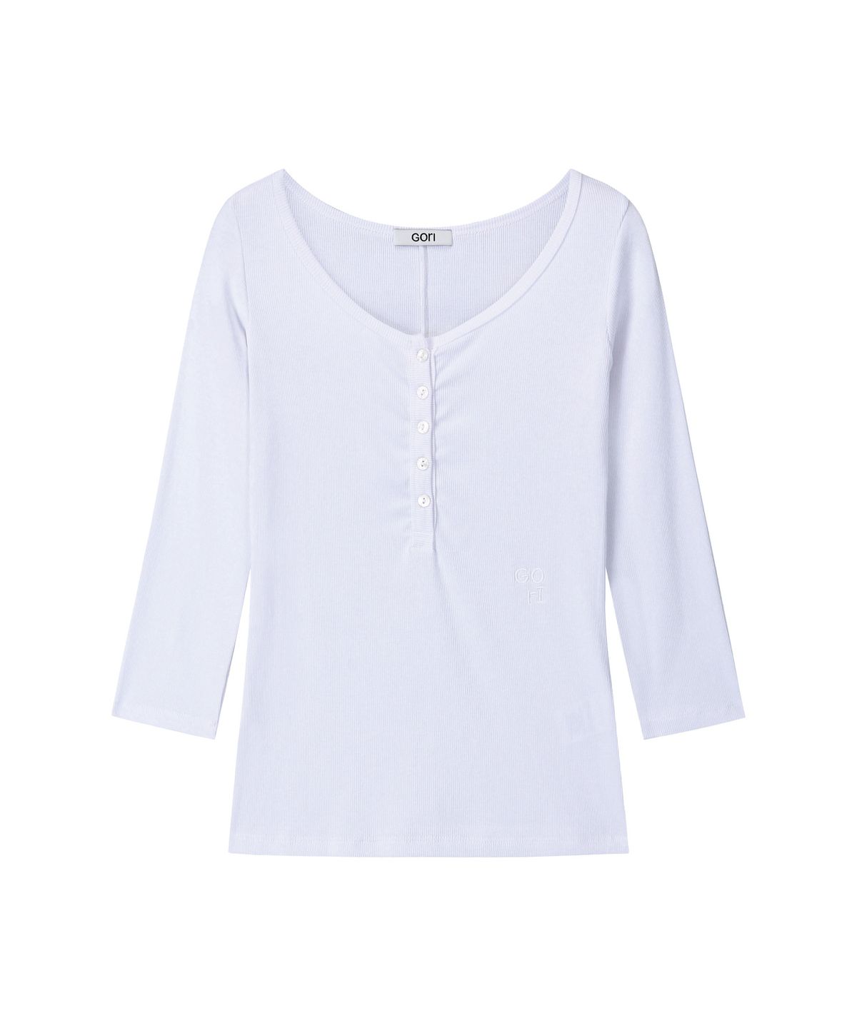 고리(GORI) Henley Slim T [ 3COLOR ]
