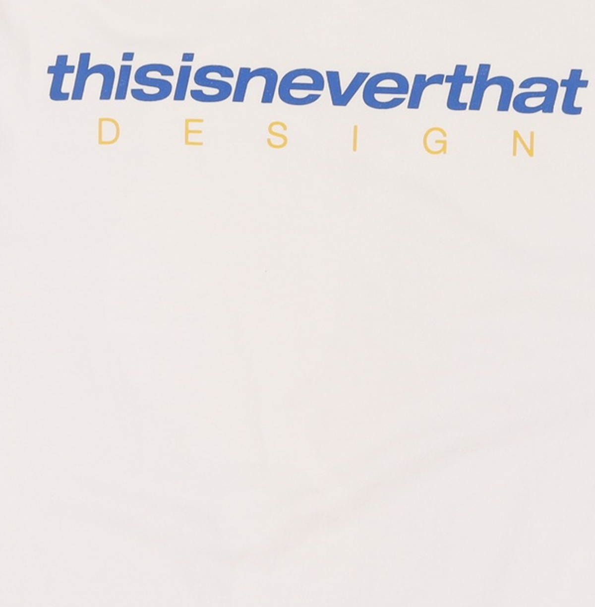 디스이즈네버댓(THISISNEVERTHAT) 반소매 티셔츠 L