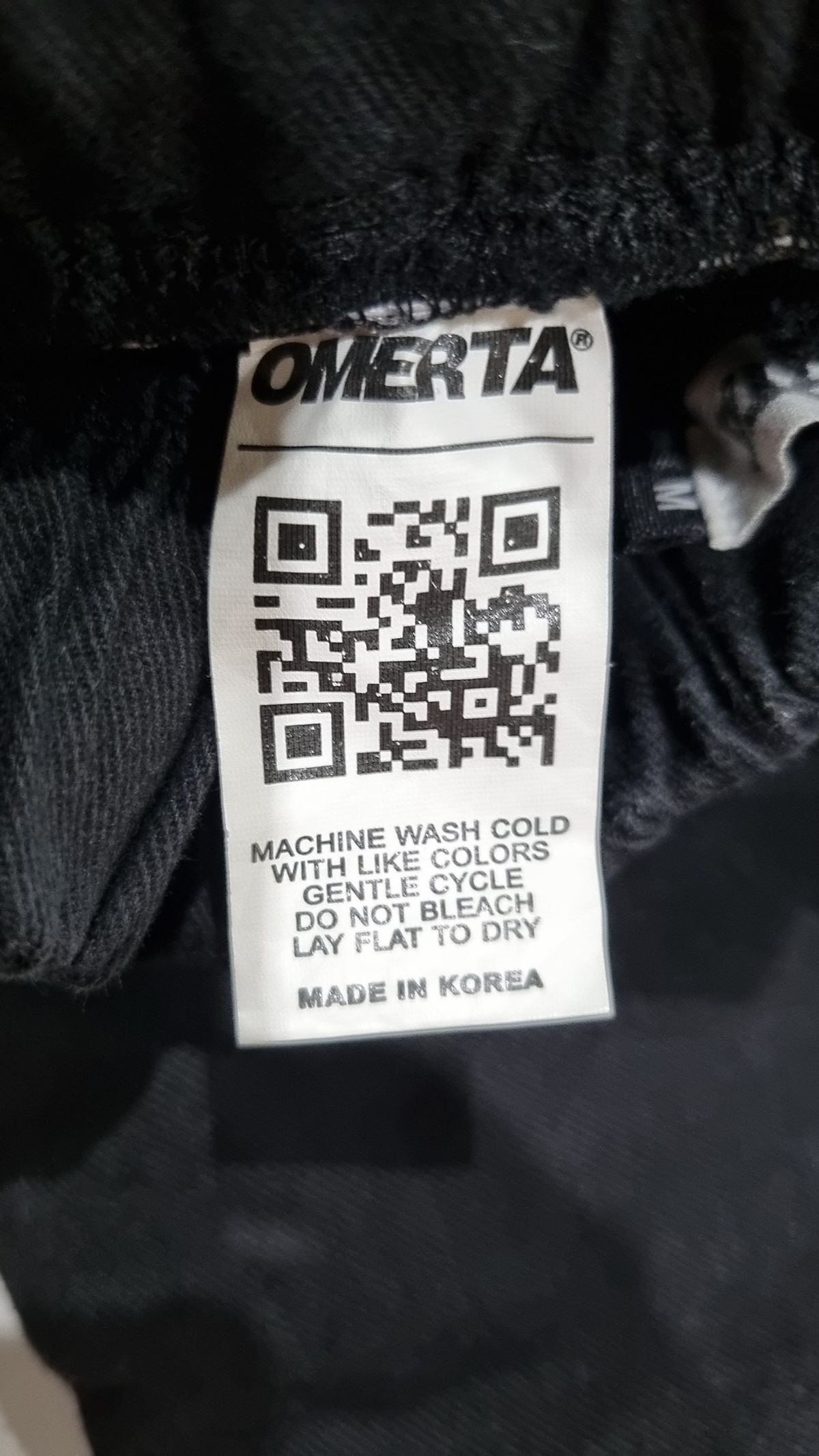 오메르타(OMERTA) 조거 팬츠 M