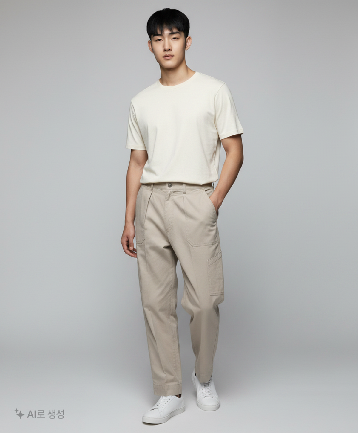 유니클로(UNIQLO) 코튼 팬츠 76