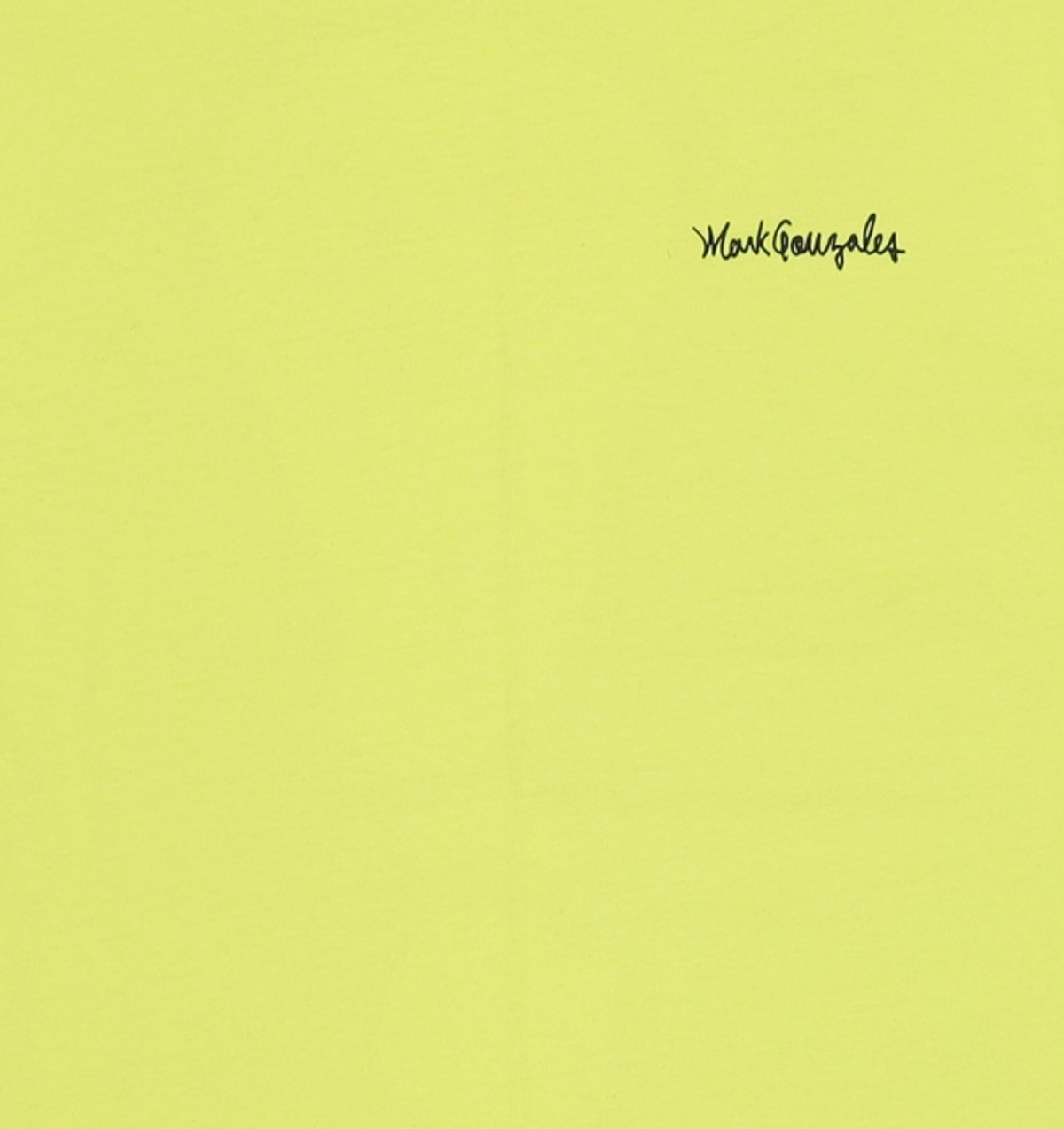 마크곤잘레스(MARK GONZALES) 반소매 티셔츠 L