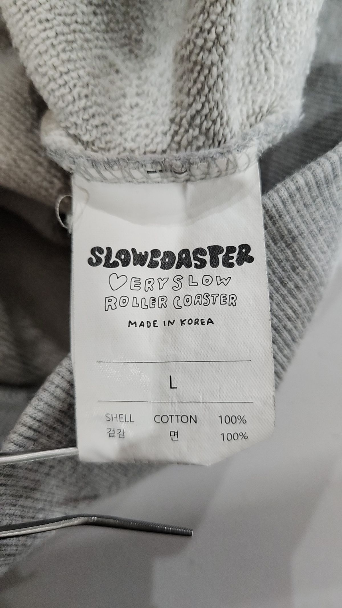 슬로코스터(SLOWCOASTER) 맨투맨/스웨트셔츠 L