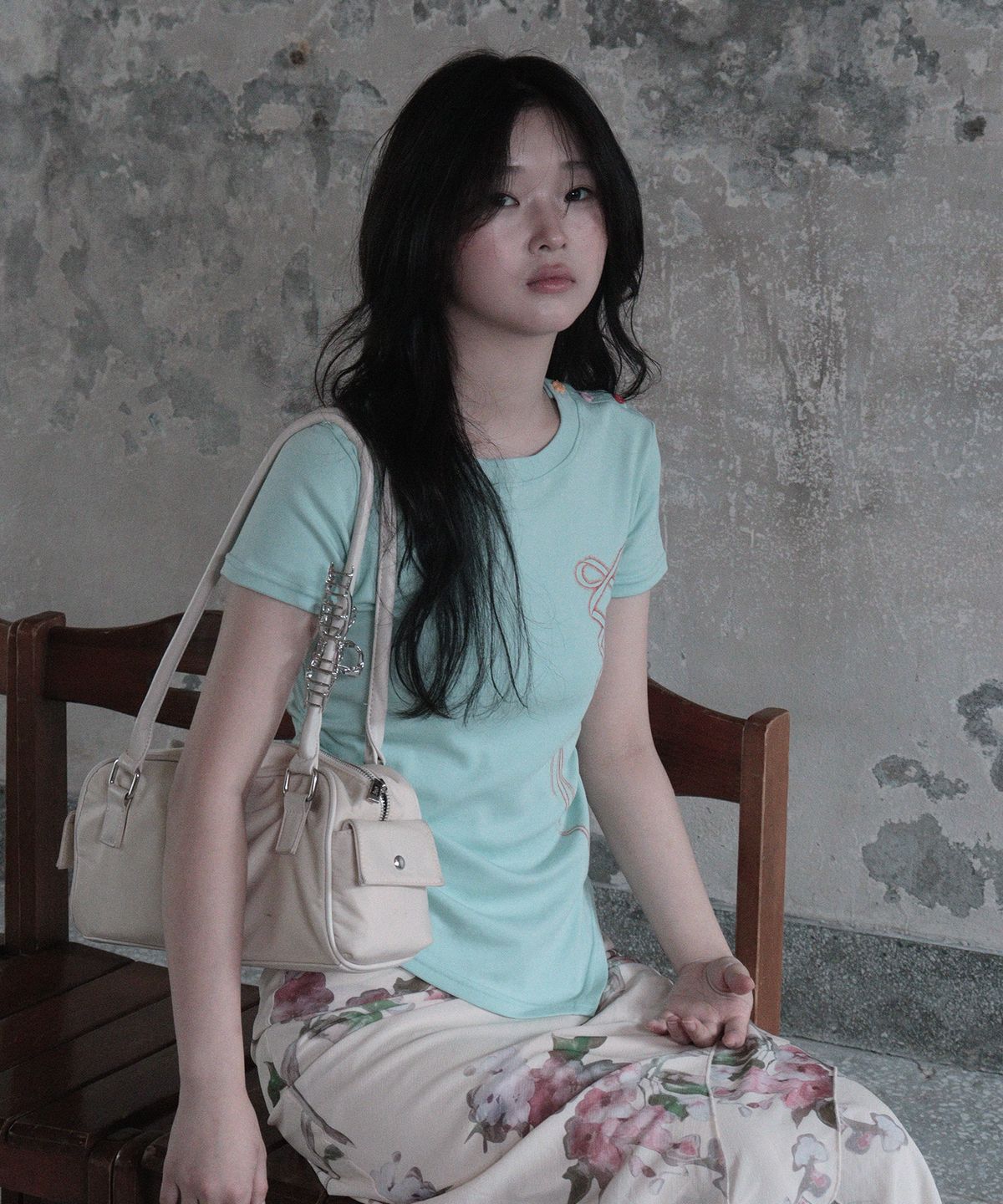 사오레(SAOLE) Two Way T-Shirt Mint