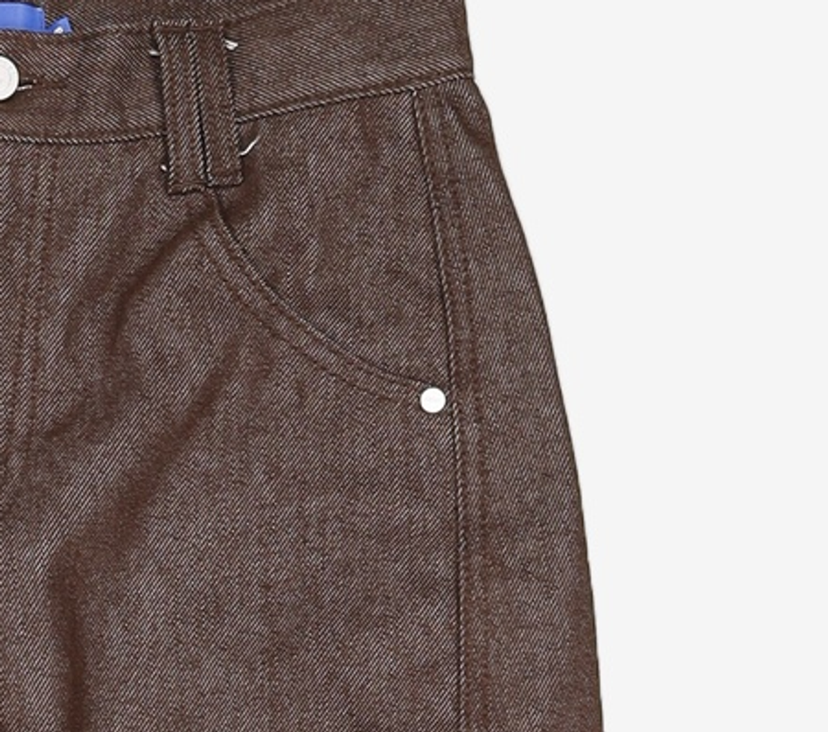 데케트(DECET) Curved Wide Jeans DCPT033CPBrown 26