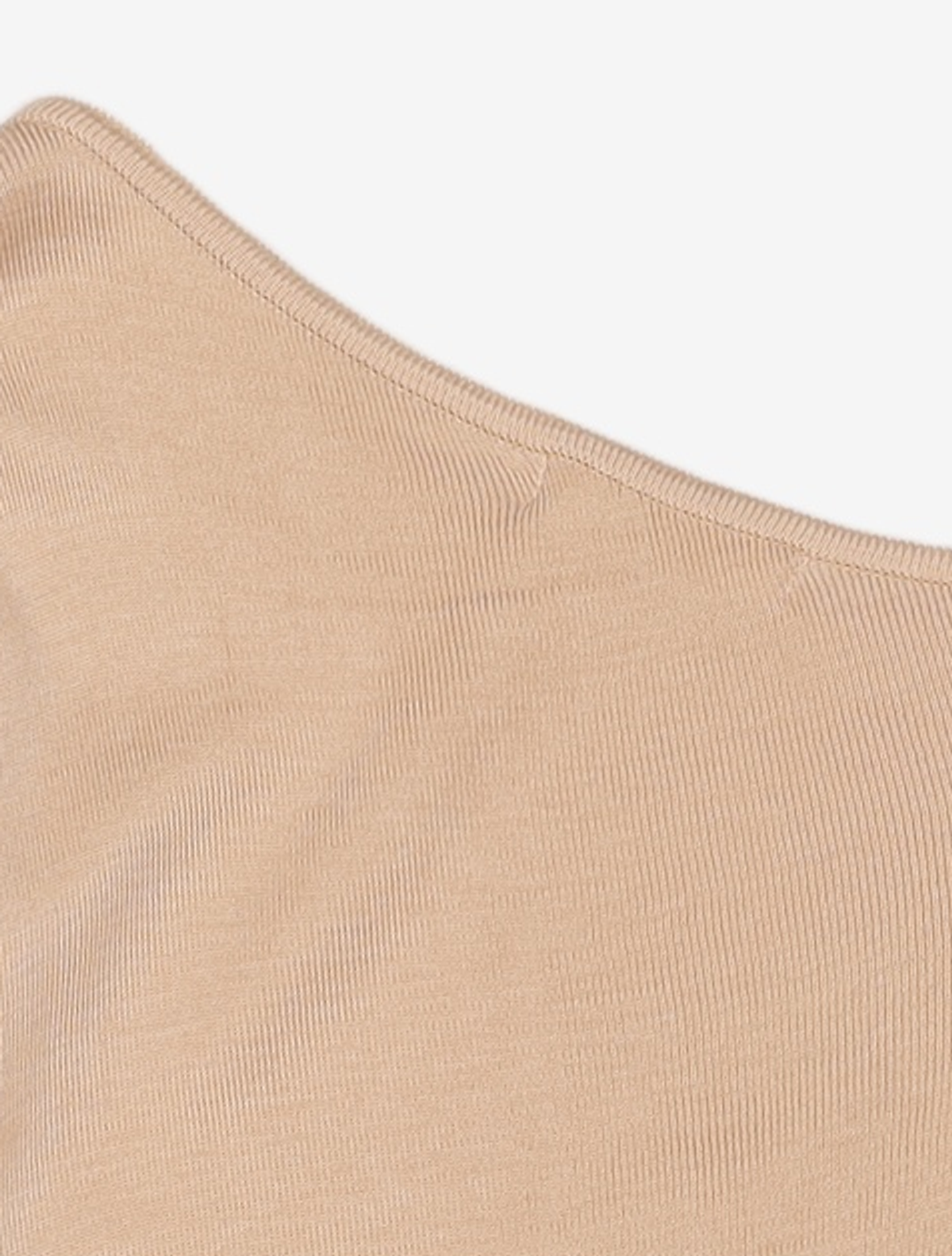 큐리티(CURETTY) C ONE SHOULDER KNIT TOP_BEIGE S