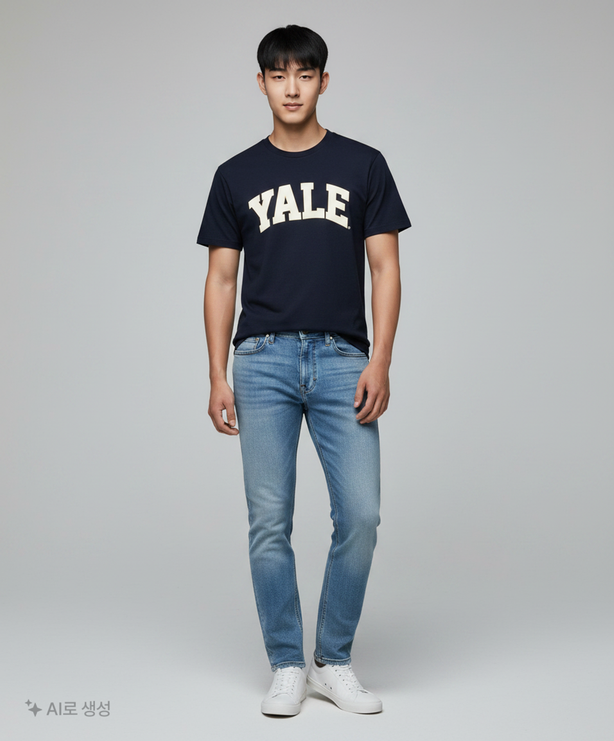 예일(YALE) 반소매 티셔츠 L