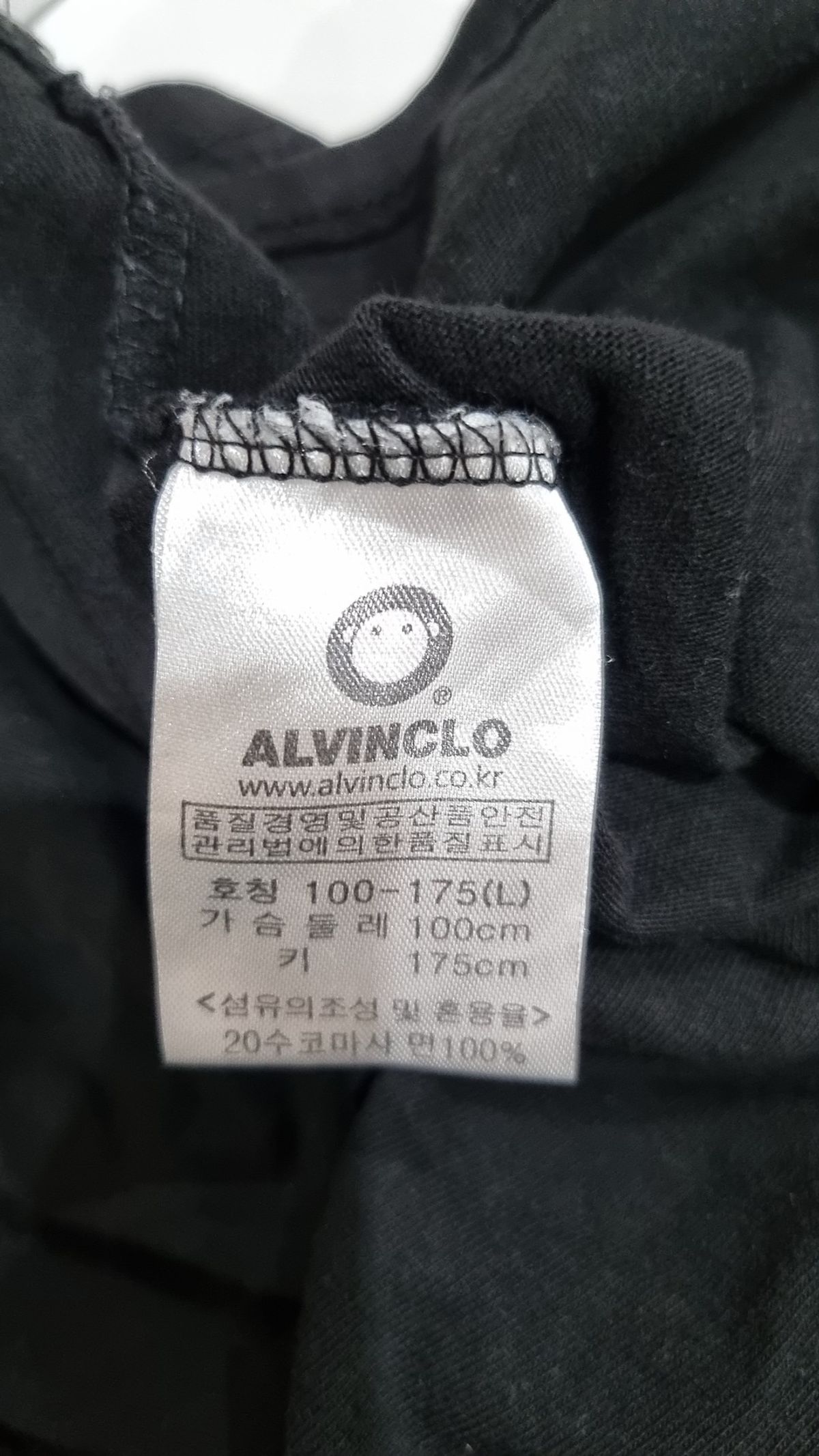 앨빈클로(ALVINCLO) 반소매 티셔츠 L