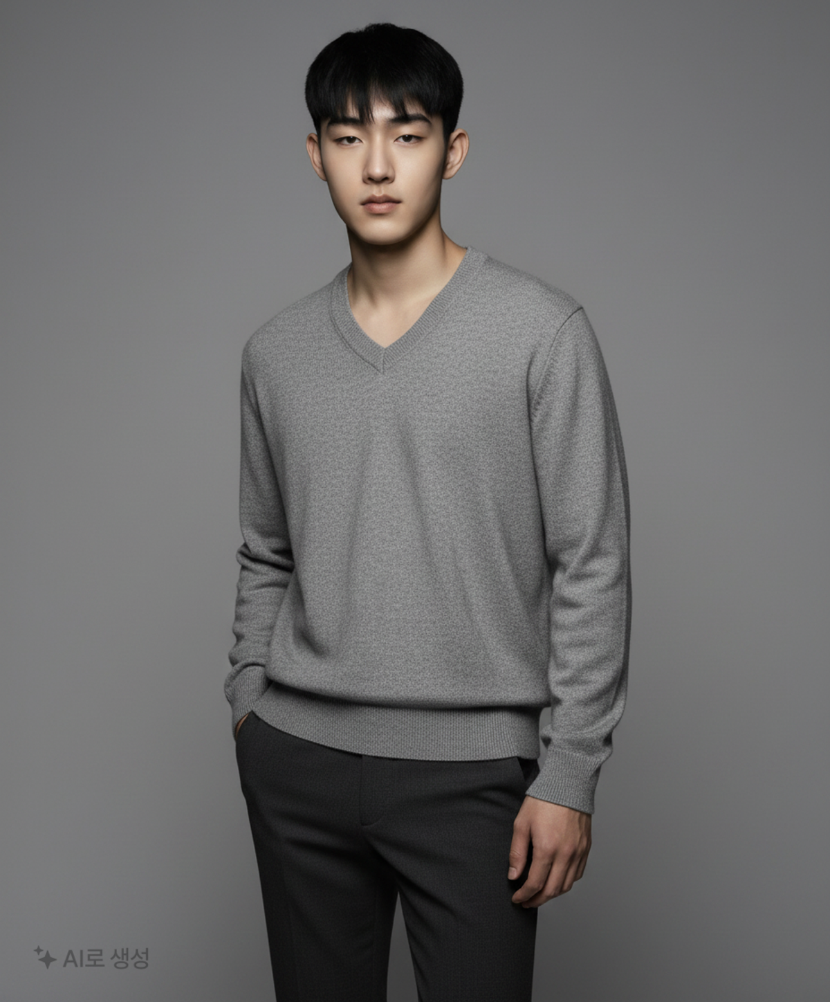 티엔지티(TNGT) Cashmere Blended V-neck Knit Top (Black) TNSW5F108BK 95