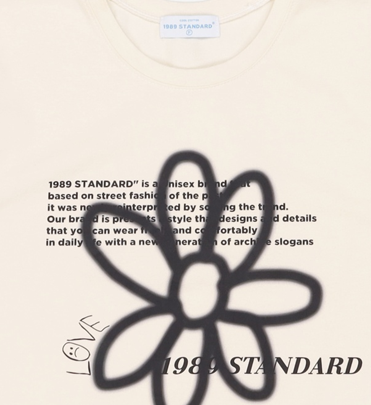 1989스탠다드(1989STANDARD) 반소매 티셔츠 FREE