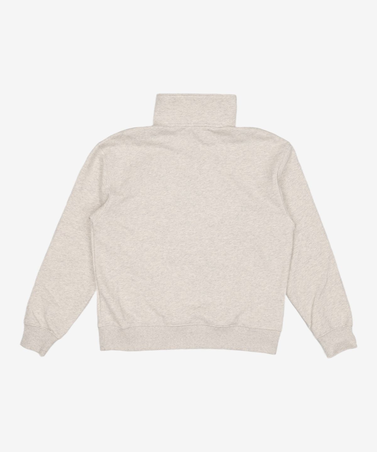 마리떼 프랑소와 저버(MARITHÉ + FRANҪOIS GIRBAUD) CLASSIC LOGO HALF ZIPUP SWEATSHIRT oatmeal M