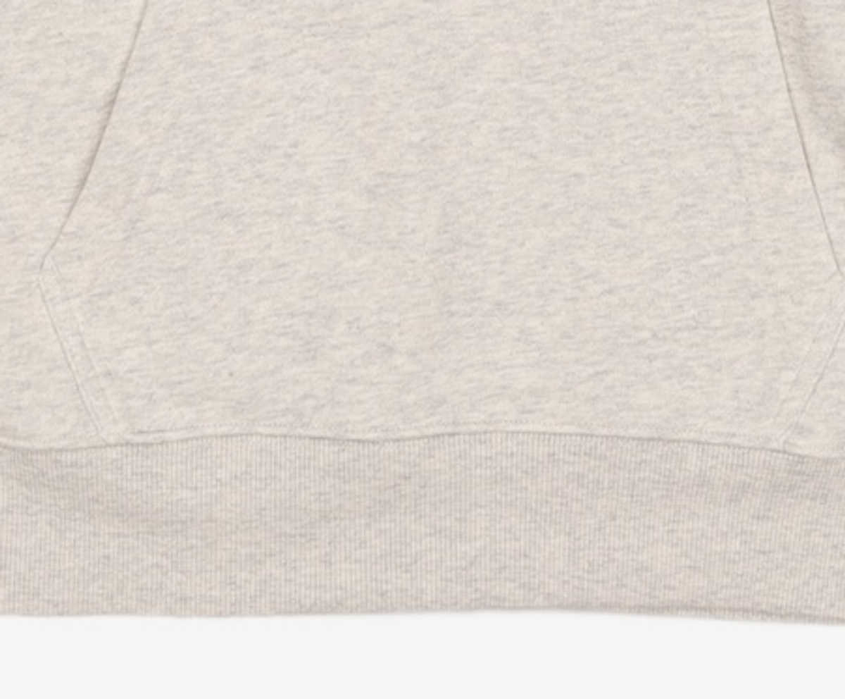 마리떼 프랑소와 저버(MARITHÉ + FRANҪOIS GIRBAUD) CLASSIC LOGO HALF ZIPUP SWEATSHIRT oatmeal M
