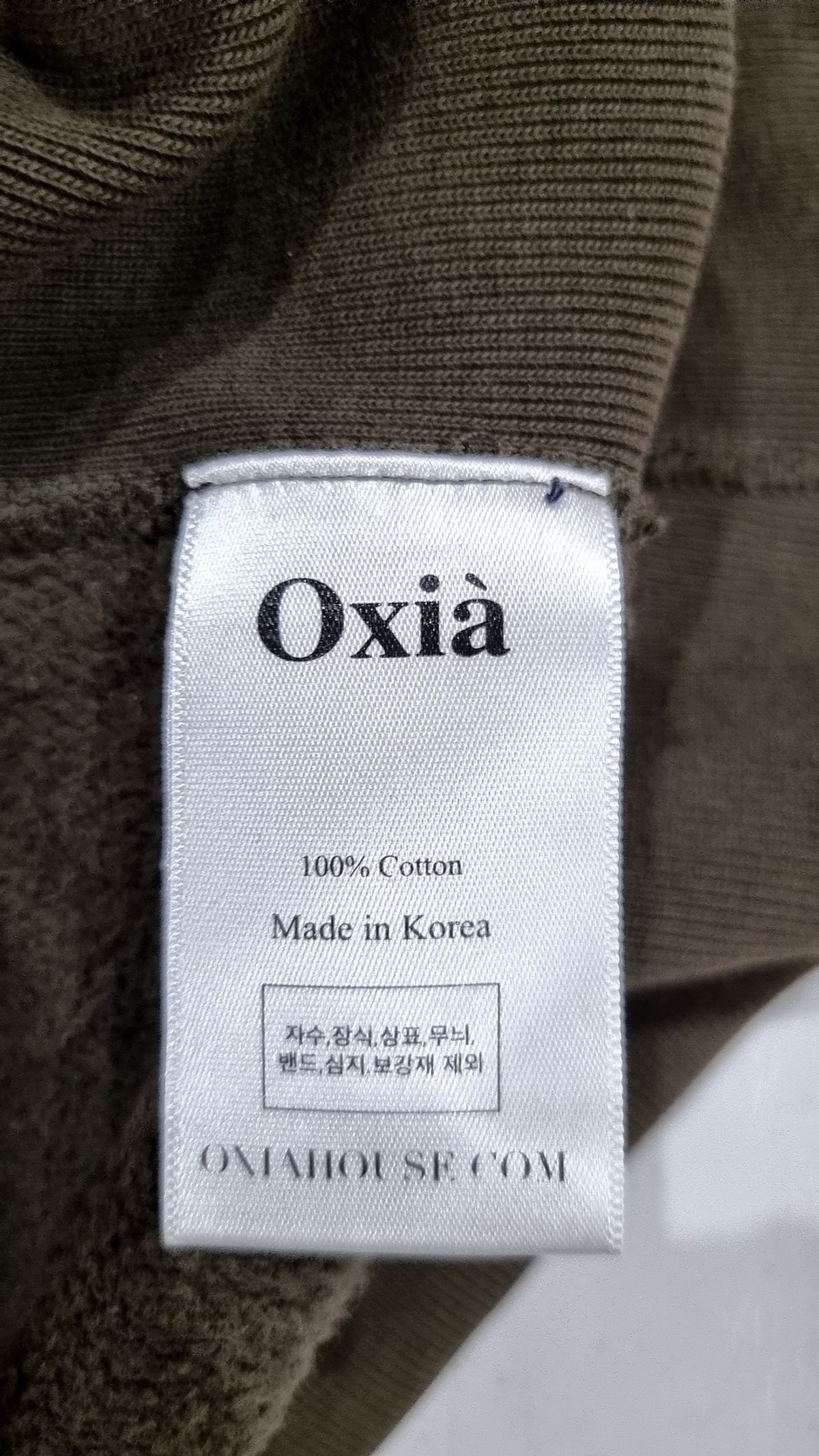 오키아(OXIA) 후드 티셔츠 XL