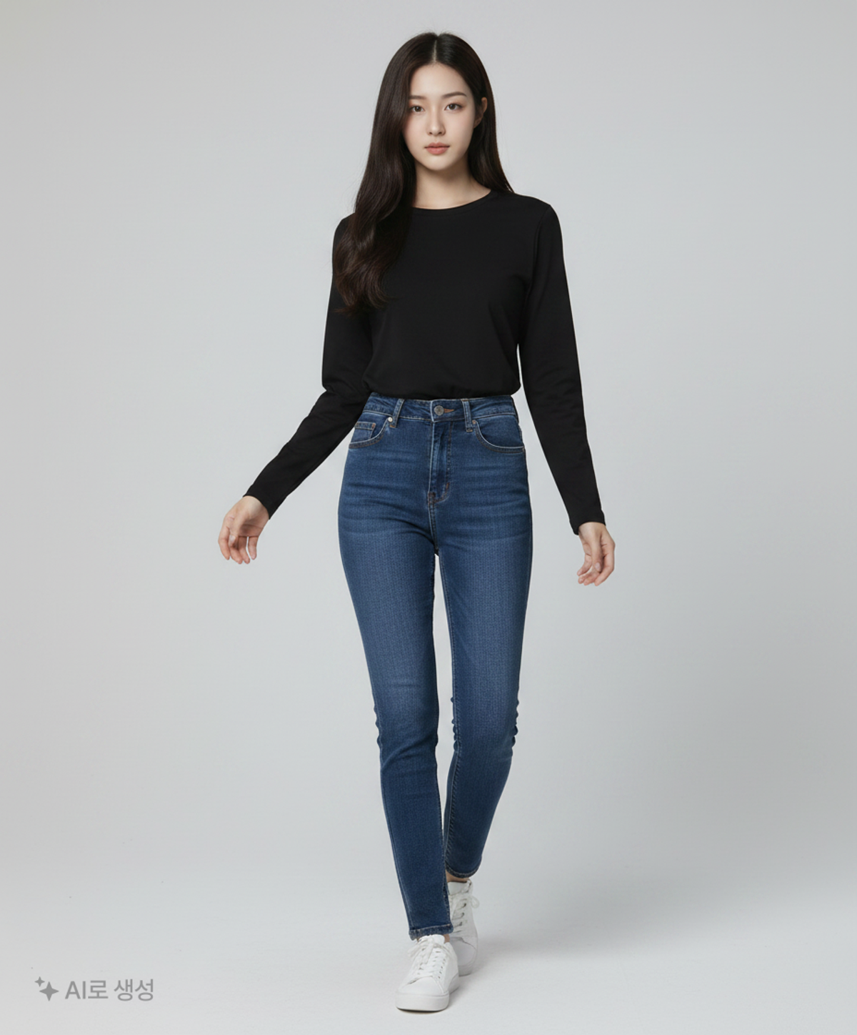 무신사 스탠다드(MUSINSA STANDARD) 긴소매 티셔츠 L