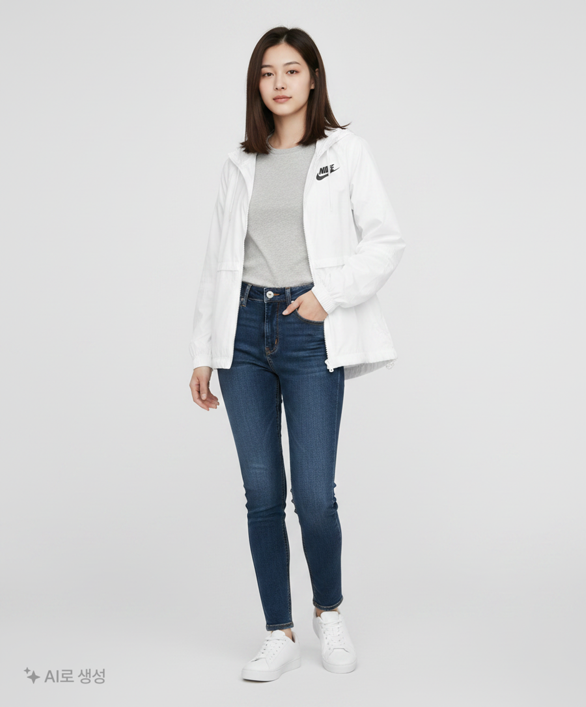 나이키(NIKE) 나일론/코치 재킷 S
