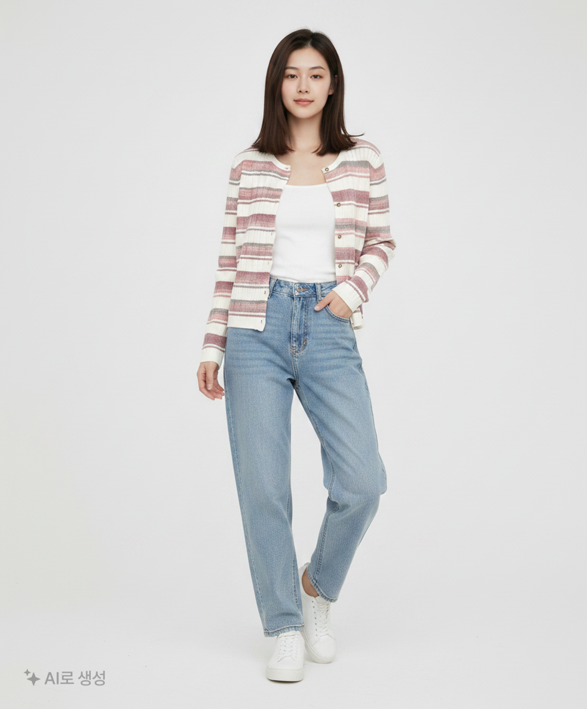랩(LAP) 카디건 FREE