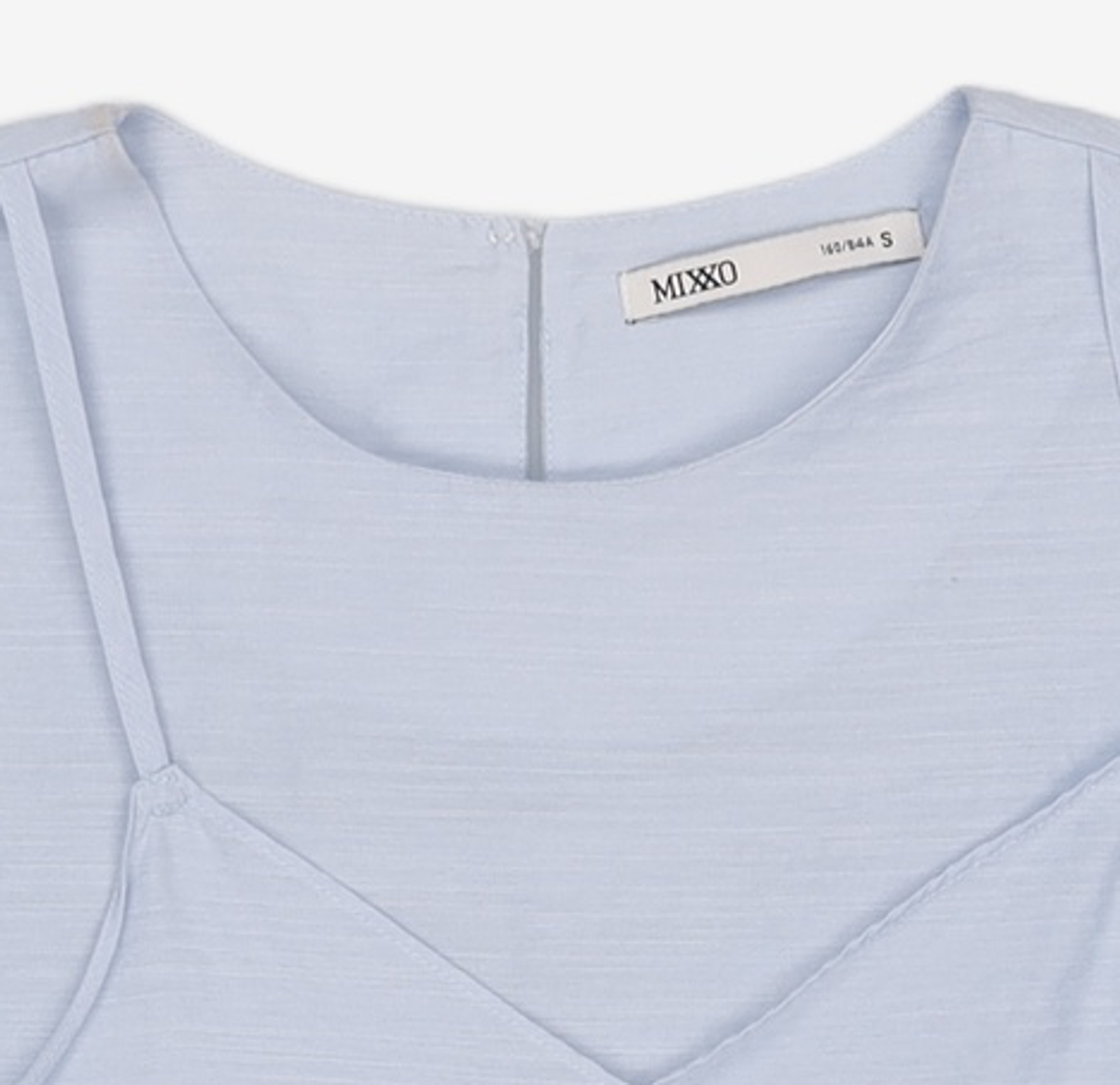 미쏘(MIXXO) 뷔스티에 레이어드 블라우스 MIWBWB636B S