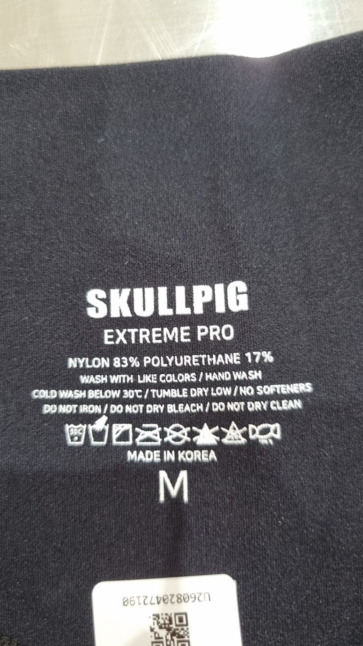 스컬피그(SKULLPIG) 숏 레깅스 M