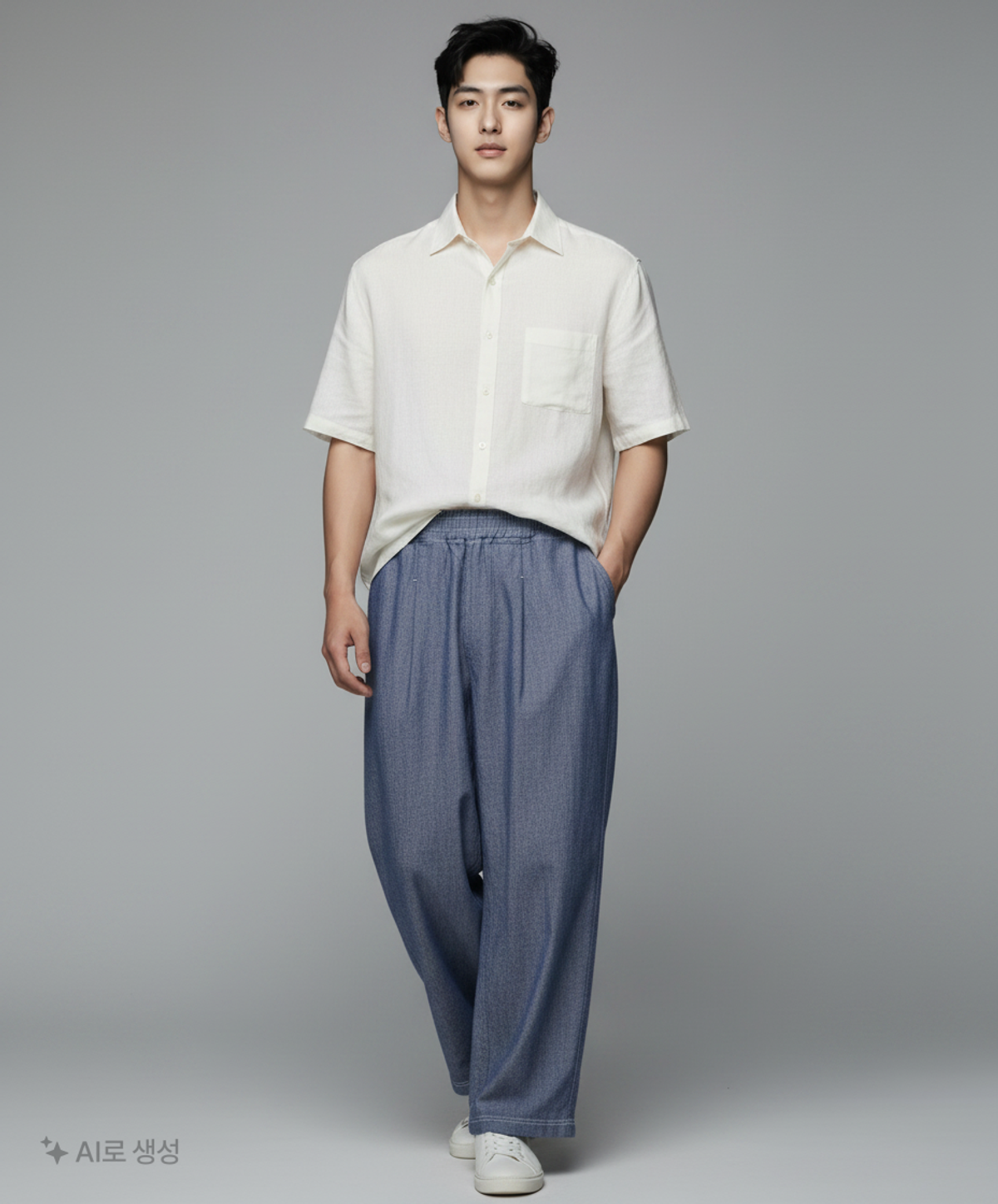 제로(XERO) 청/데님 팬츠 M