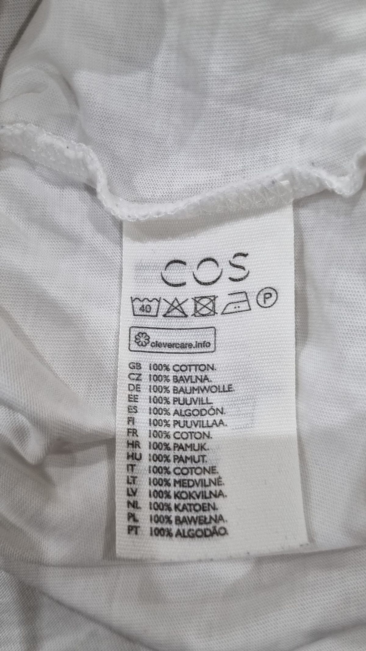 코스(COS) 반소매 티셔츠 XL