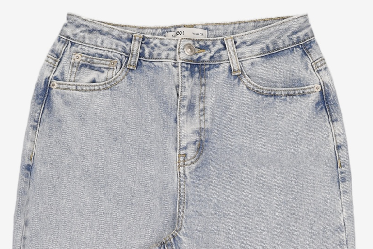 미쏘(MIXXO) 롱와이드핏 데님 MIWTJC337J 26