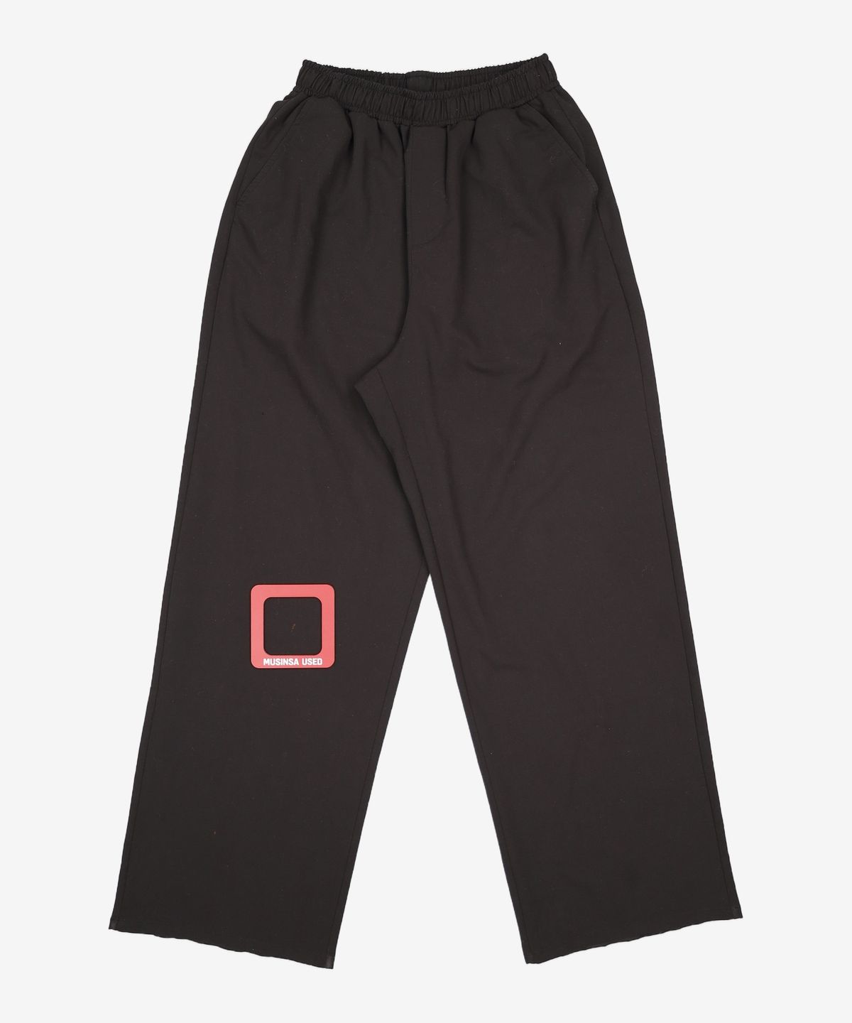 포트너스(FOTTNERS) Wide Banding Slacks (Black) M