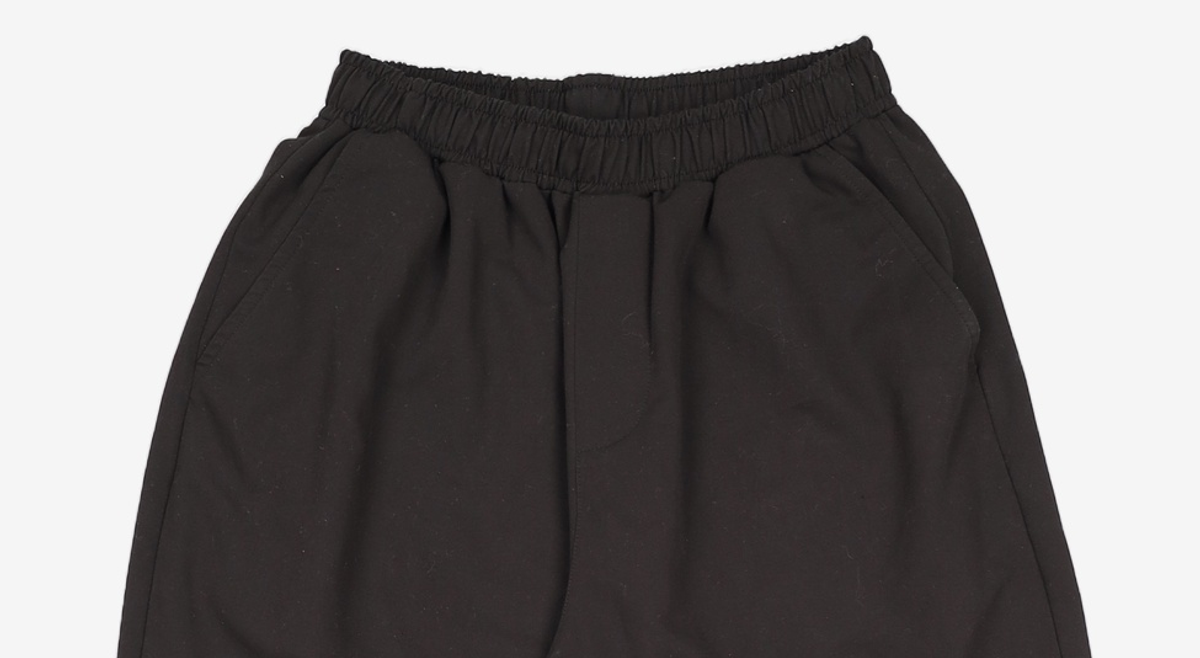 포트너스(FOTTNERS) Wide Banding Slacks (Black) M