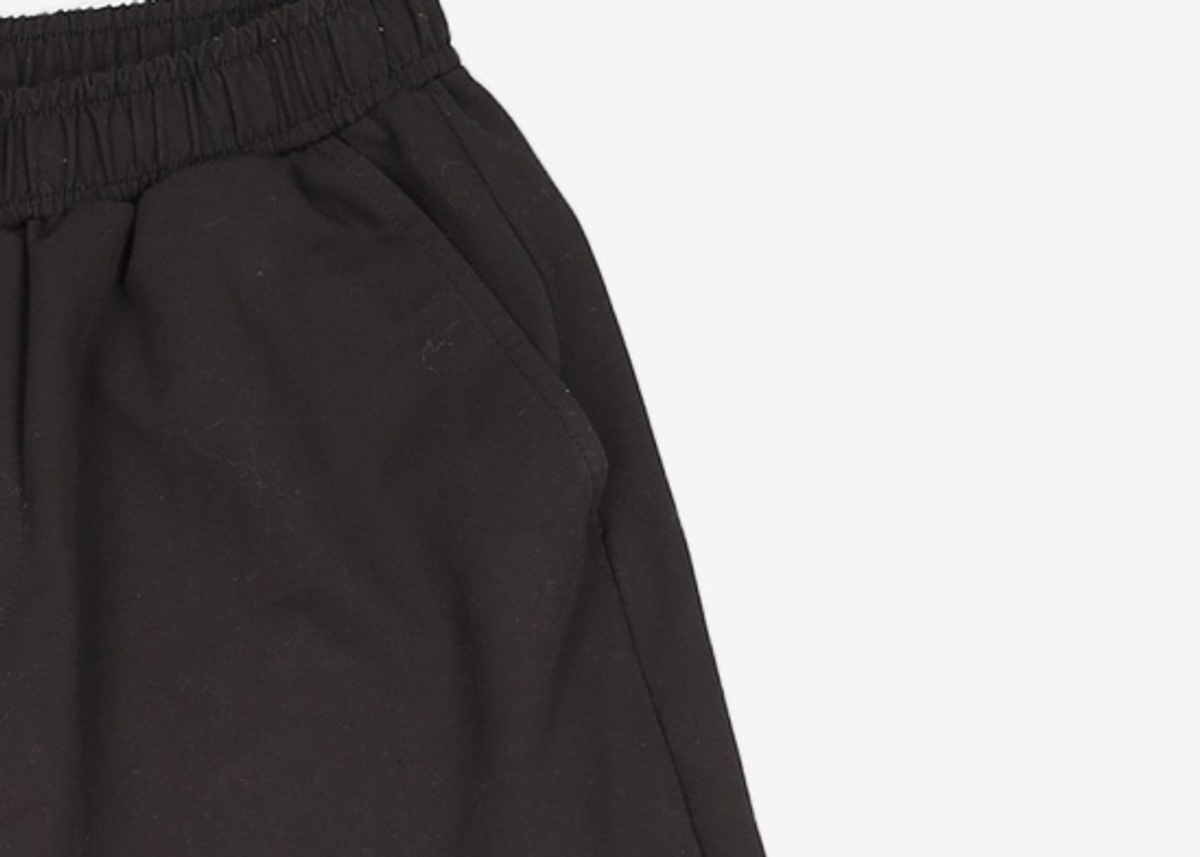 포트너스(FOTTNERS) Wide Banding Slacks (Black) M