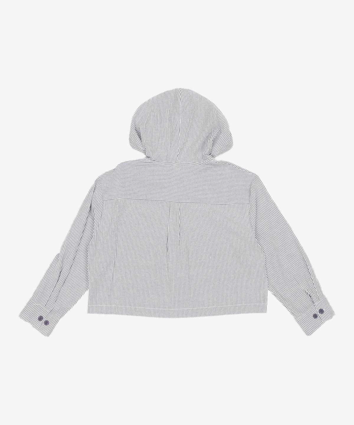 꼬모니노즈(COMONINOZ) W SHEER HOODED SHIRTS [3 COLOR] FREE