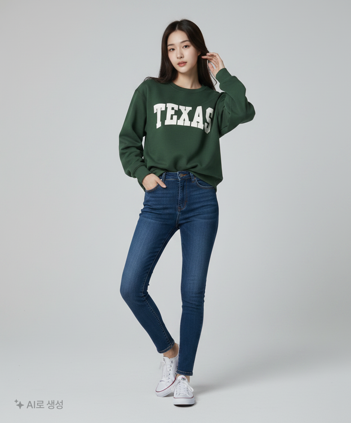 뉴욕 파퓰러(NY POPULAR) 맨투맨/스웨트셔츠 L