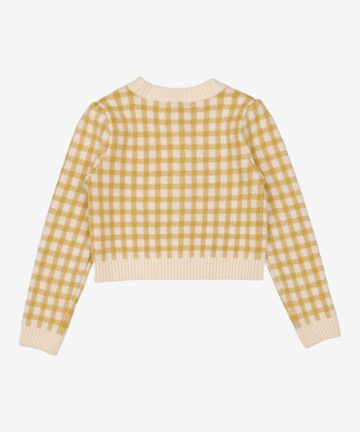 미쏘(MIXXO) 크롭 체크패턴 가디건 MIWCKAV46T M