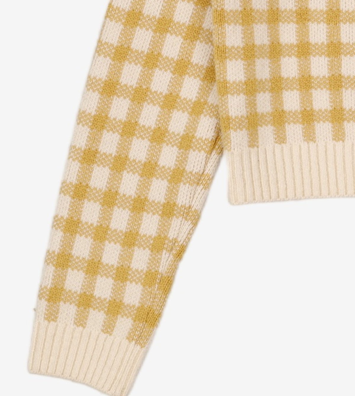 미쏘(MIXXO) 크롭 체크패턴 가디건 MIWCKAV46T M
