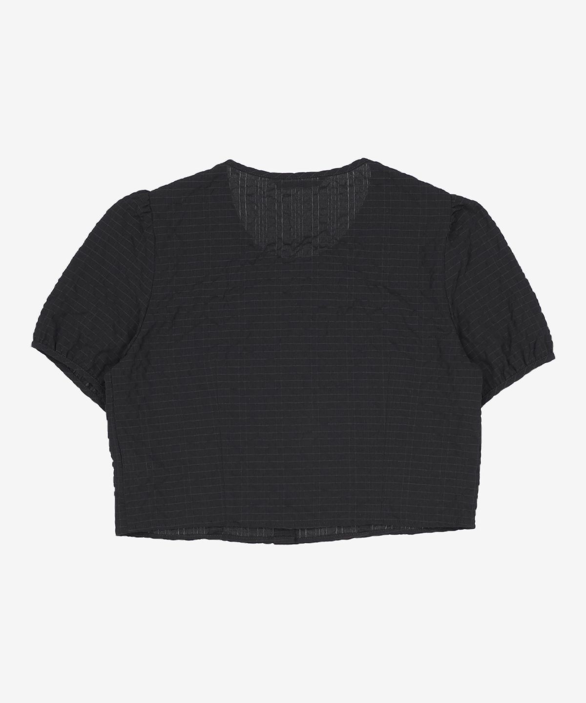 미쏘(MIXXO) 라운드넥 리본 블라우스_MIWBWD503G M