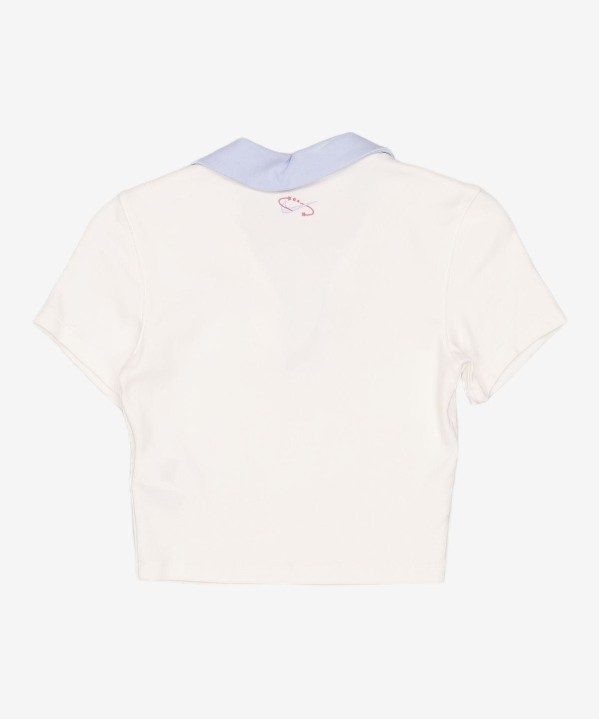 나이키(NIKE) 스포츠웨어 반소매 폴로 크롭 탑 W - 화이트 / IR7565-100 S