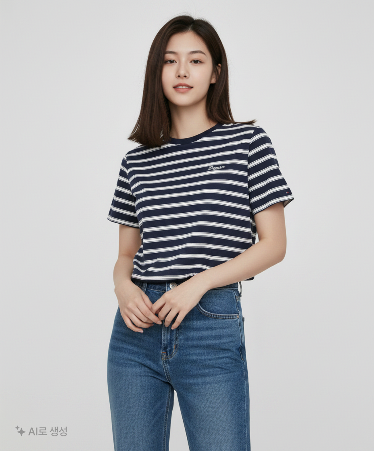 타미진스(TOMMY JEANS) 반소매 티셔츠 S