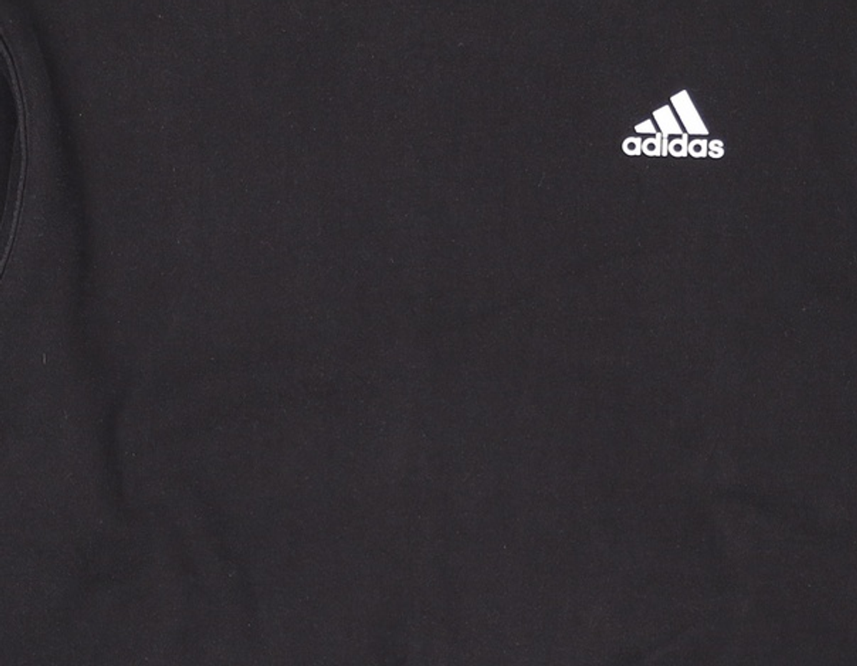 아디다스(ADIDAS) 릴랙스 오버사이즈 크루넥 - 블랙 / CM1407 L