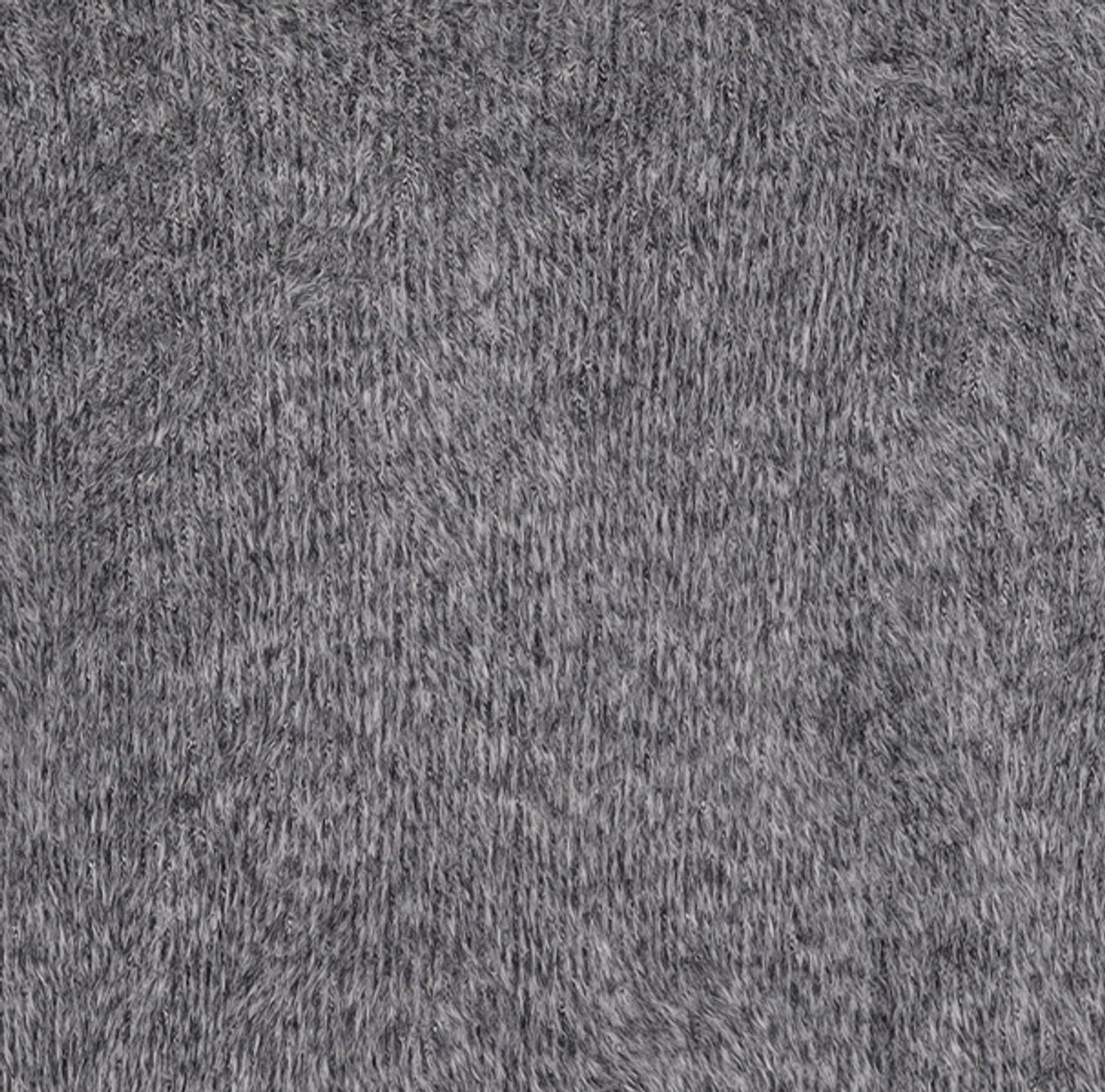 노매뉴얼(NOMANUAL) CROPPED HAIRY KNIT - MELANGE S