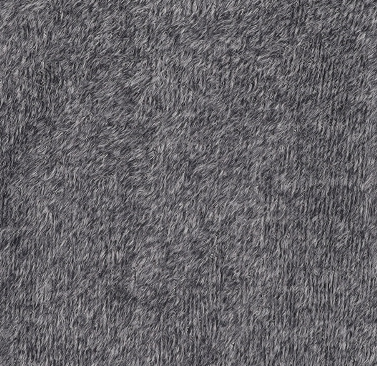 노매뉴얼(NOMANUAL) CROPPED HAIRY KNIT - MELANGE S