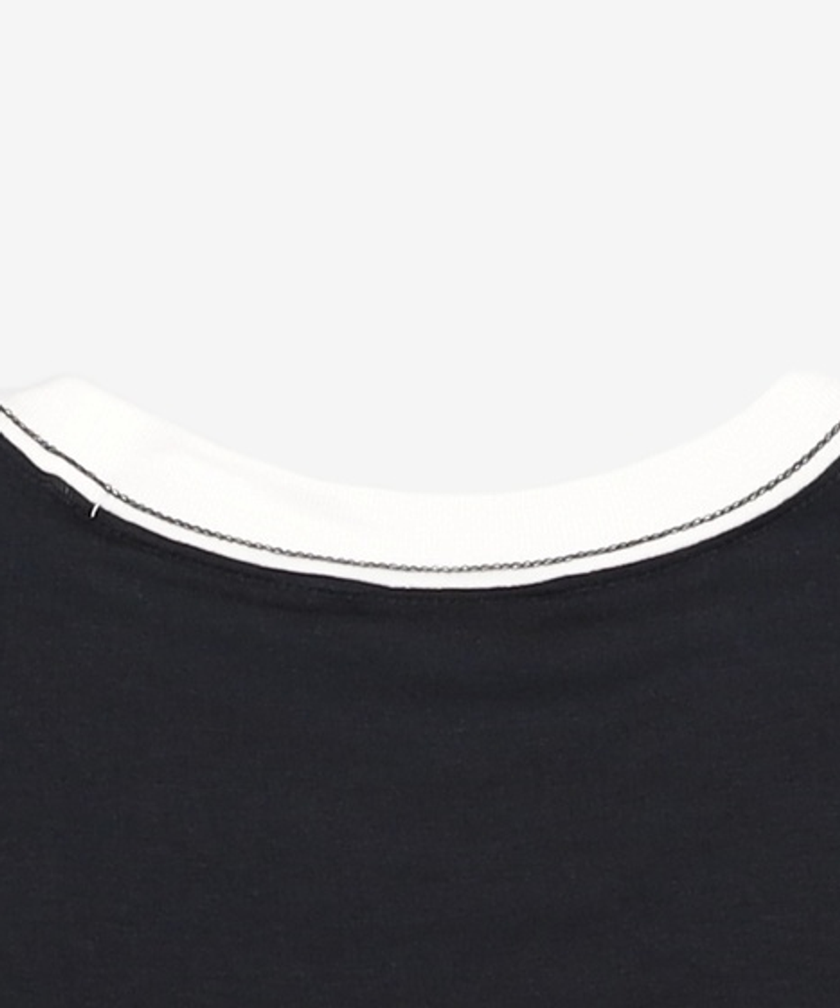 나이키(NIKE) 스포츠웨어 칠 니트 슬림 크롭 티셔츠 W - 블랙:화이트 / HF8820-010 S