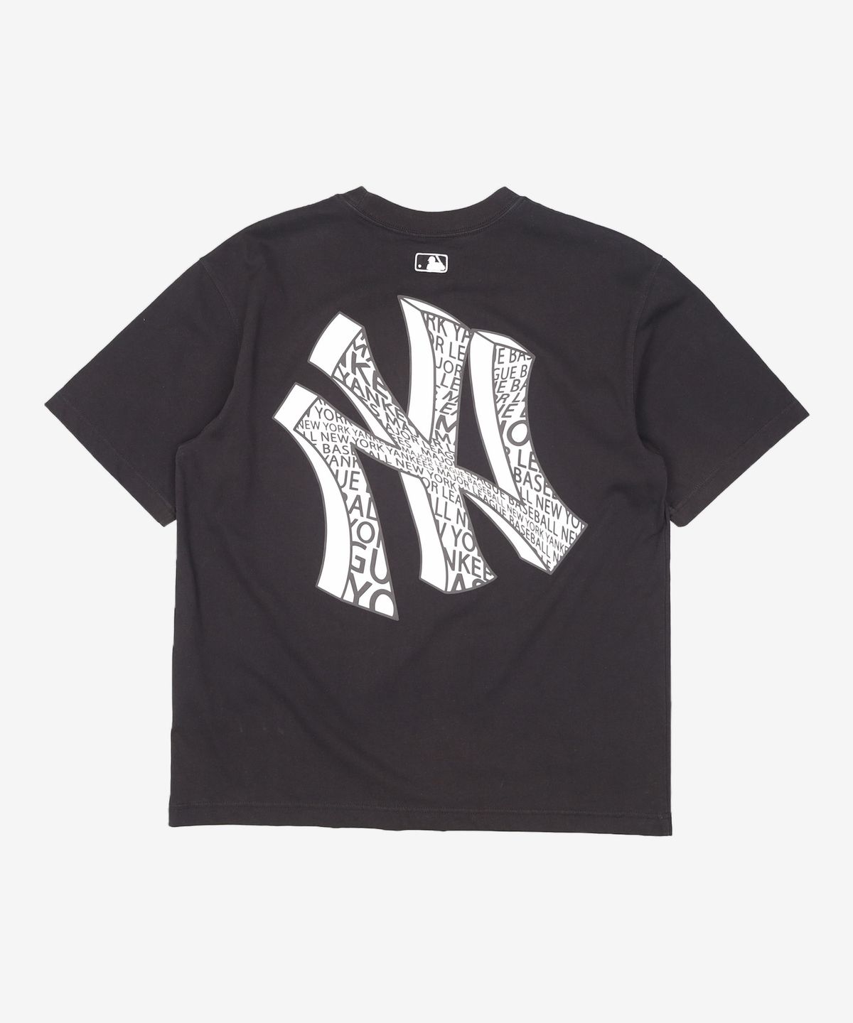엠엘비(MLB) 일루젼 클리핑 반팔 티셔츠 NY (Black) L