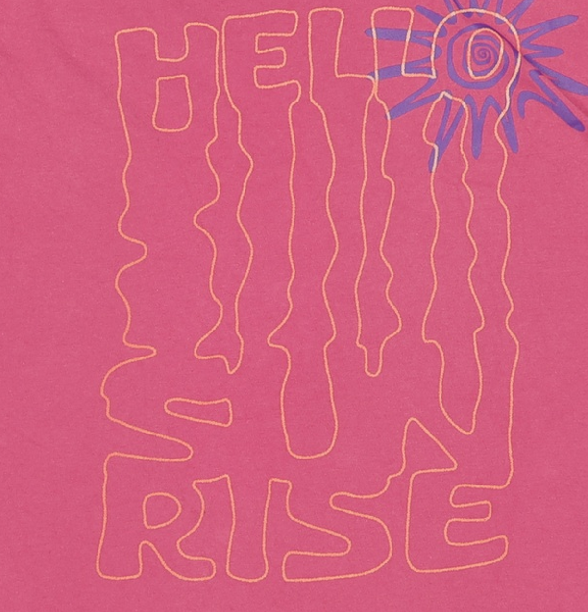 헬로 선라이즈(HELLO SUNRISE) 반소매 티셔츠 M