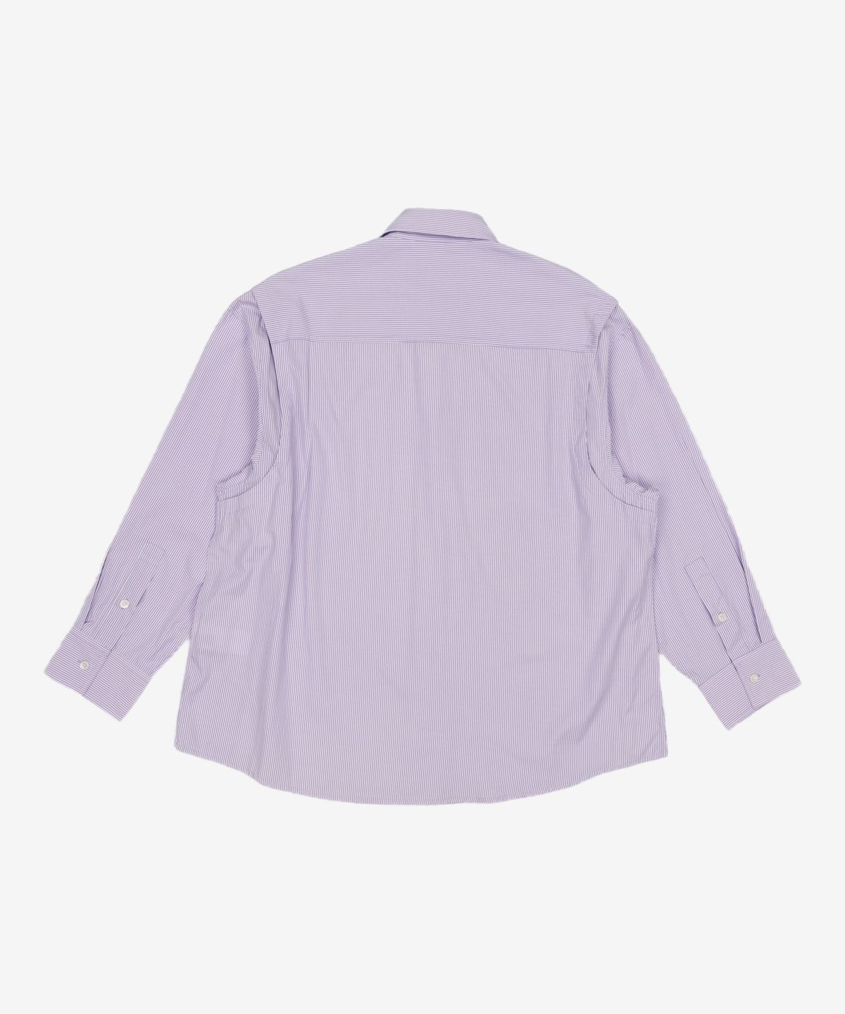 마틴플랜(MARTIN PLAN) Shoulder Flash Stripe Shirts - PURPLE S