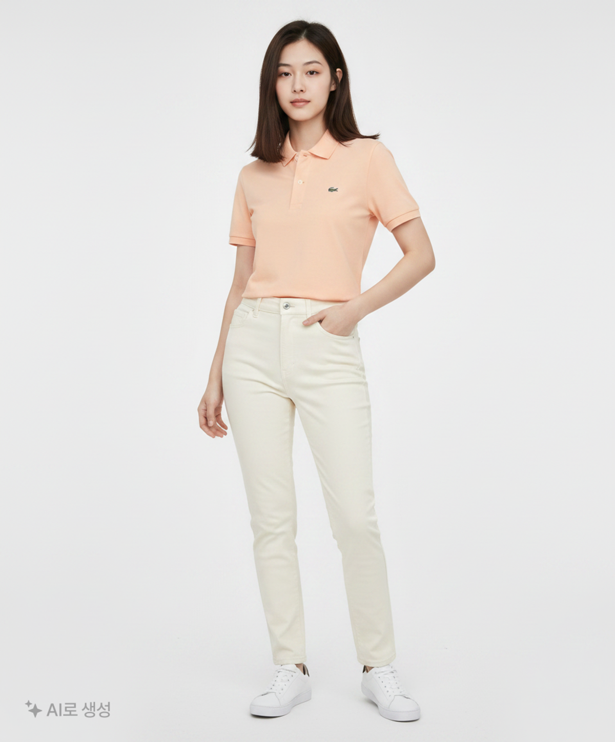 라코스테(LACOSTE) 피케/카라 티셔츠 S