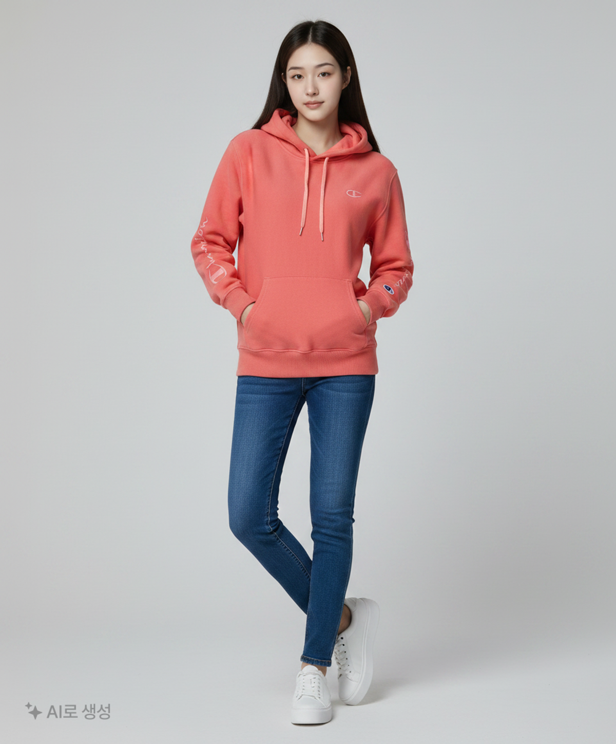 챔피온(CHAMPION) 후드 티셔츠 M