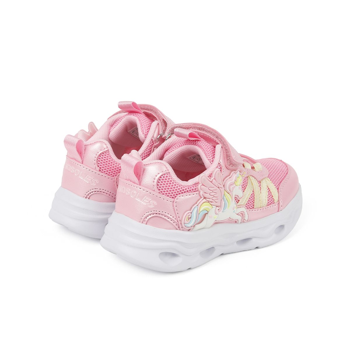 다이노솔즈(DINOSOLES) 유니콘 캔디 스파크 핫핑크