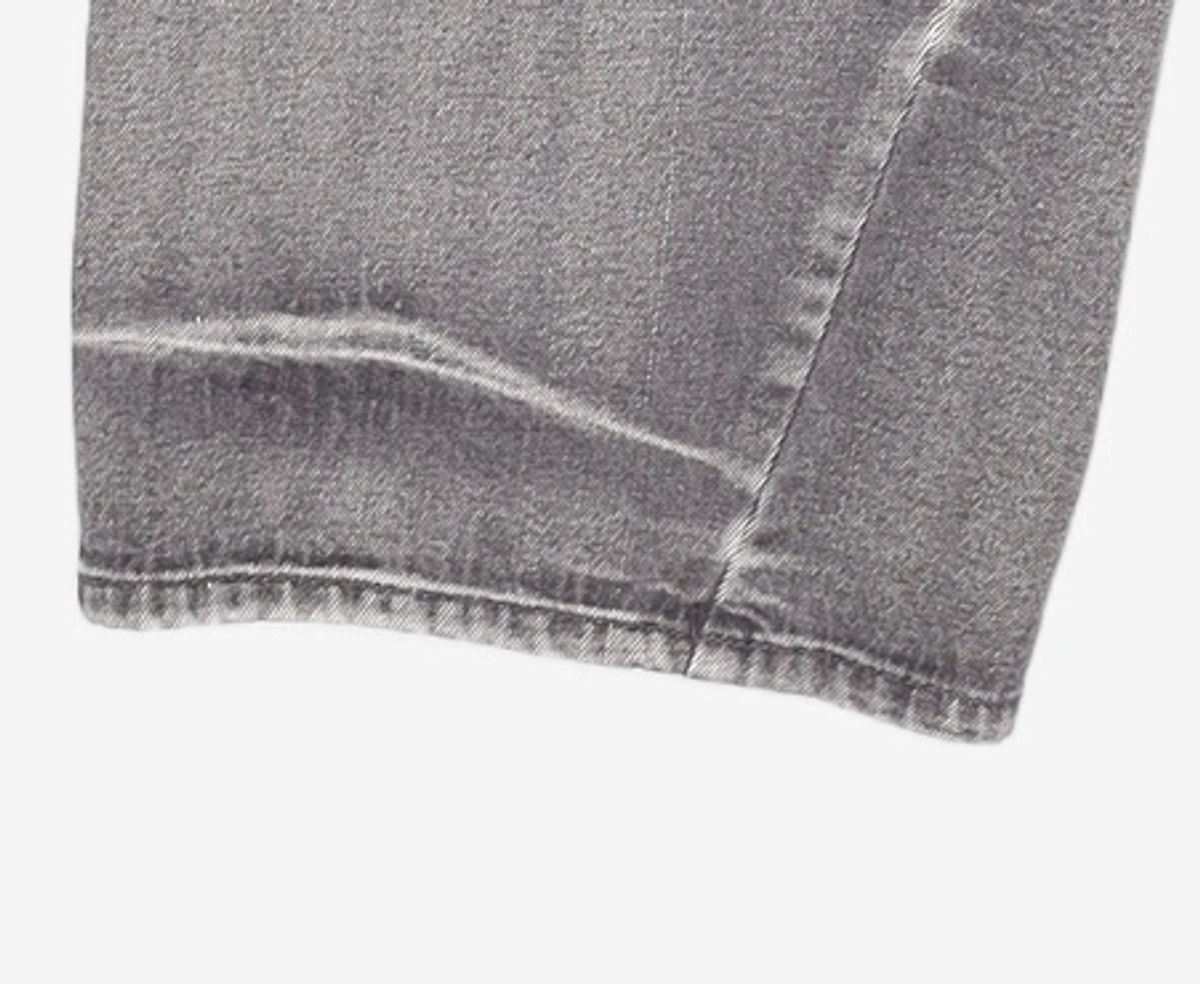 메종미네드(MAISON MINED) PINCH WIND DENIM PANTS GREY 46