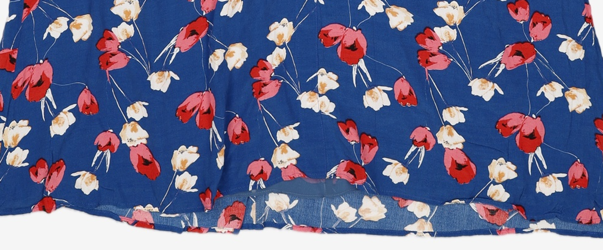룩캐스트(LOOKAST) BLUE SYDNEY PRINTED DRESS ONESIZE