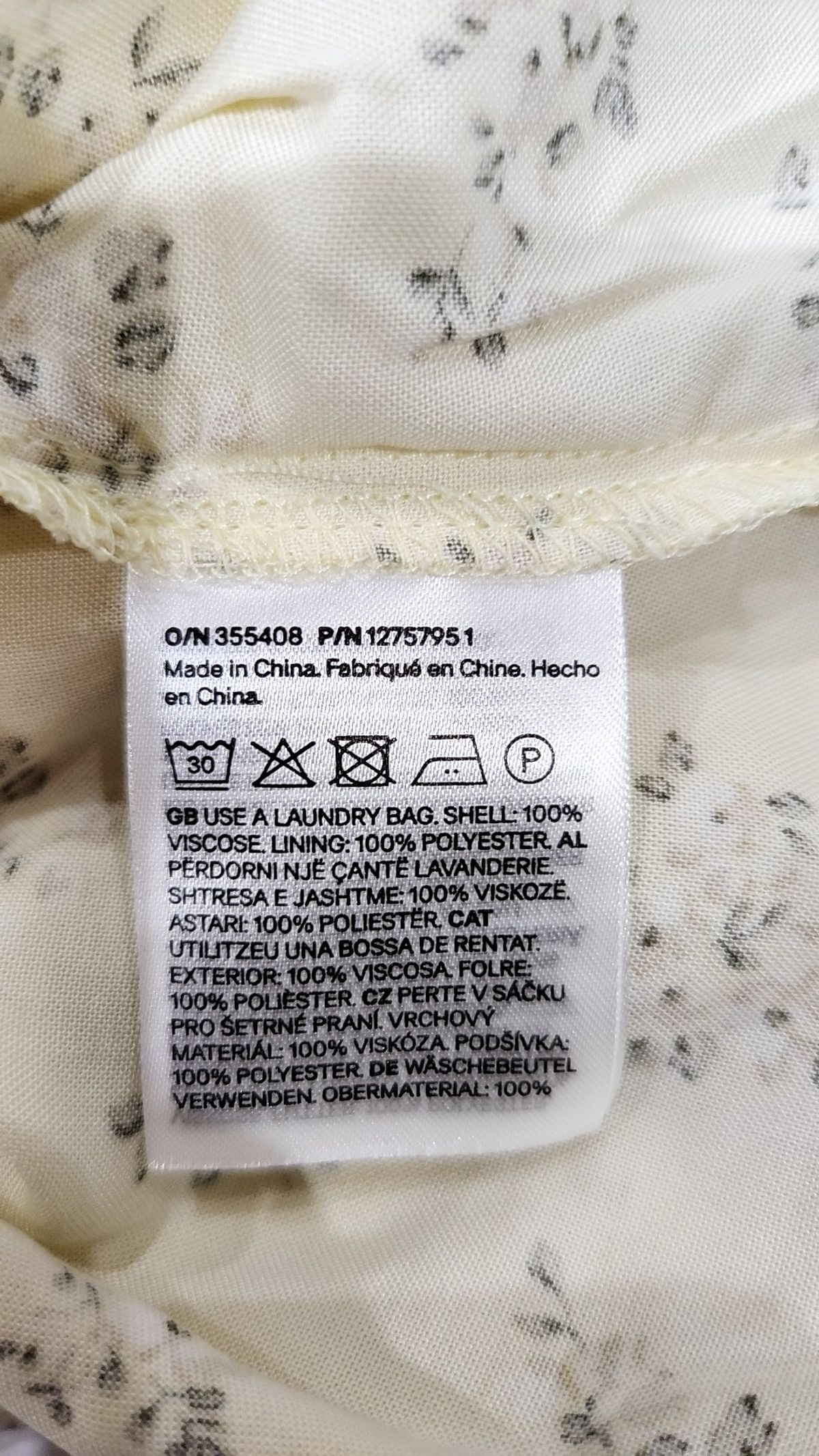 디바이디드에이치앤엠(DIVIDED H&M) 미니 원피스 L