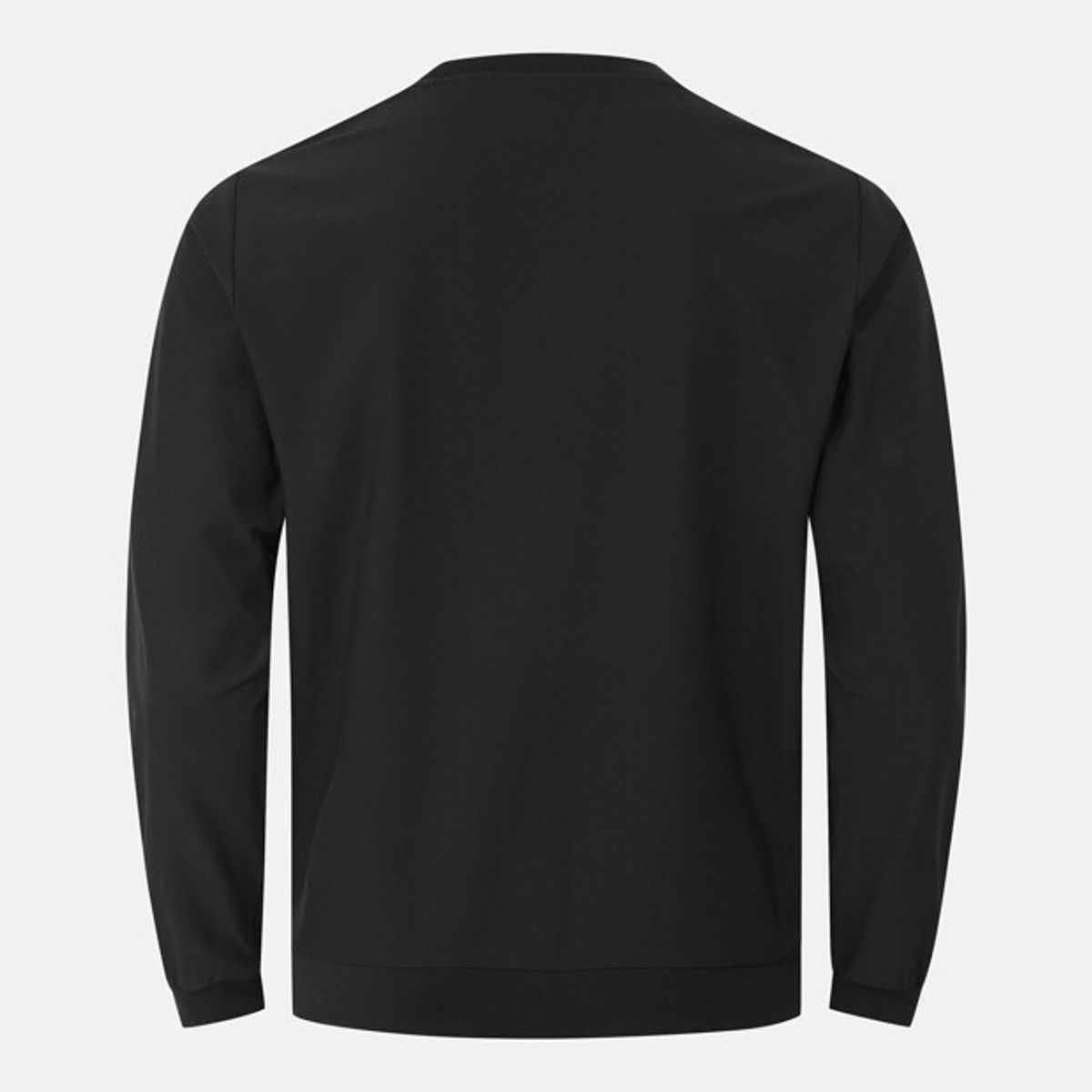 데상트(DESCENTE) 남성 우븐 컴포트핏 맨투맨 블랙 SR321TWH81