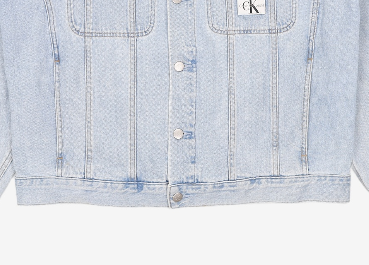 캘빈클라인 진(CALVIN KLEIN JEANS) 데님/트러커 재킷 L